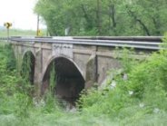 Bridgeport Concrete Bridge built in 1925, photo 2008