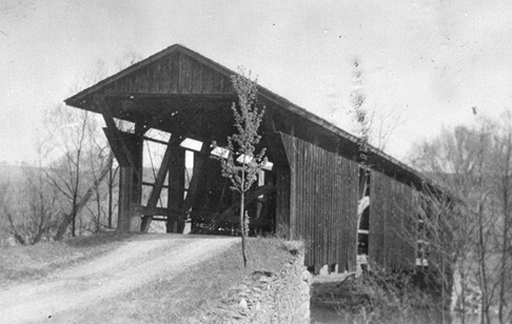 Bunker Hill Covered Bridge 1920