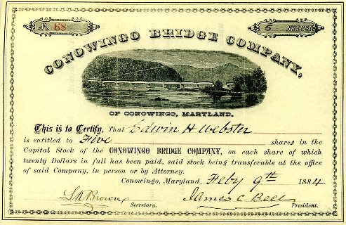Conowingo Bridge Company Stock