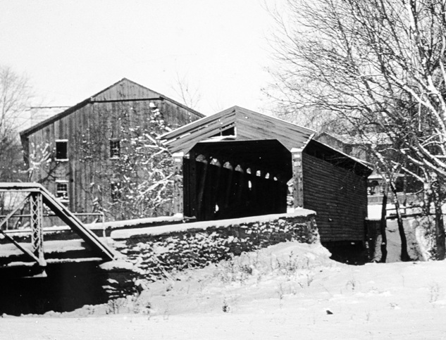 Delaware Avenue Covered Bridge 1917