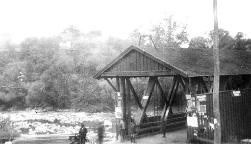 Covered Bridge #2 at Ellicott's Mills/Ellicott City before 1914