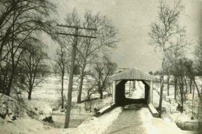 Emmitsburg Road or Toll Gate Hill Covered Bridge