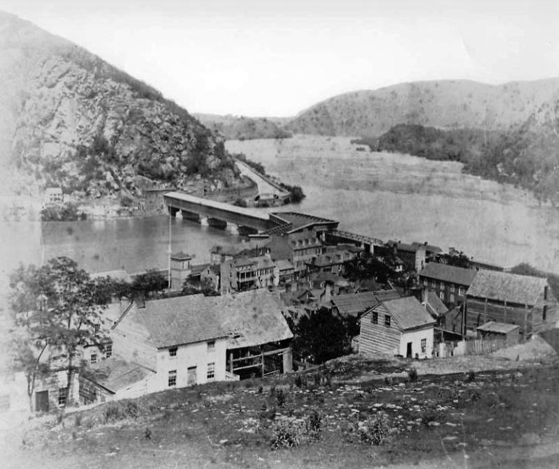 Harpers Ferry Covered Bridge 1858