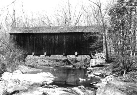Hookers Mill Covered Bridge 1942