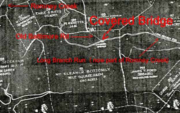 Aberdeen Proving Ground Map of 1923