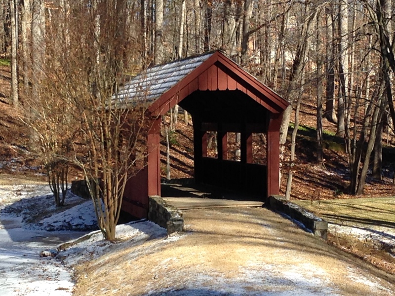 Over Muddy Branch Covered Bridge