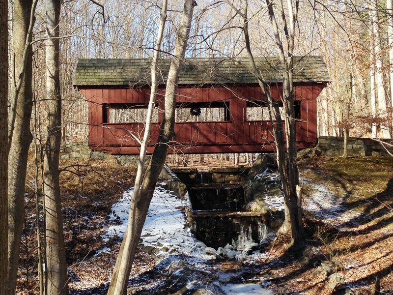 Over Muddy Branch Covered Bridge