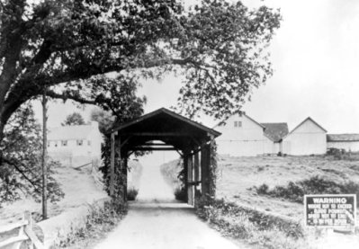 Reynolds Covered Bridge 1930s