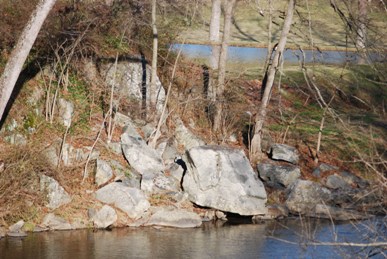 Wilson's Mill Covered Bridge Abutments 2008